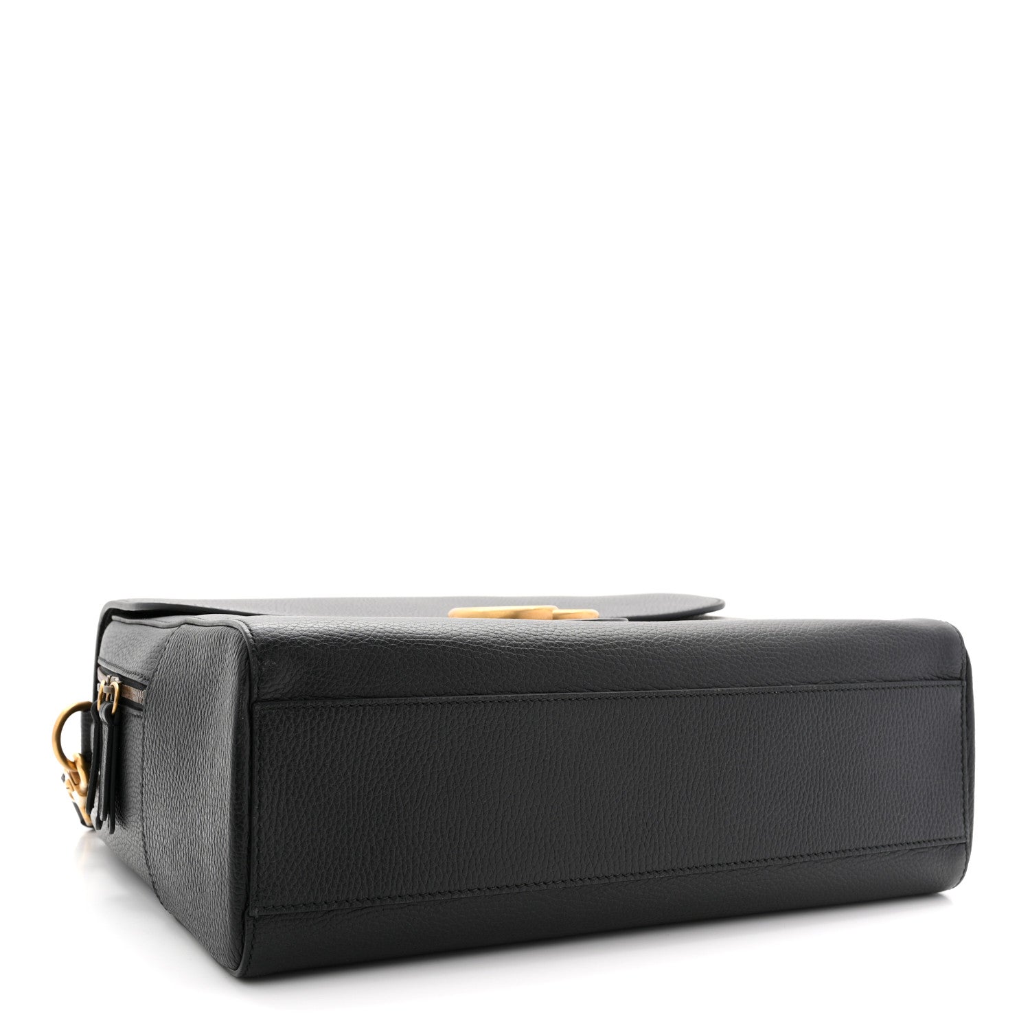 Gucci Dollar Calfskin GG Marmont Briefcase Black 3 of 9