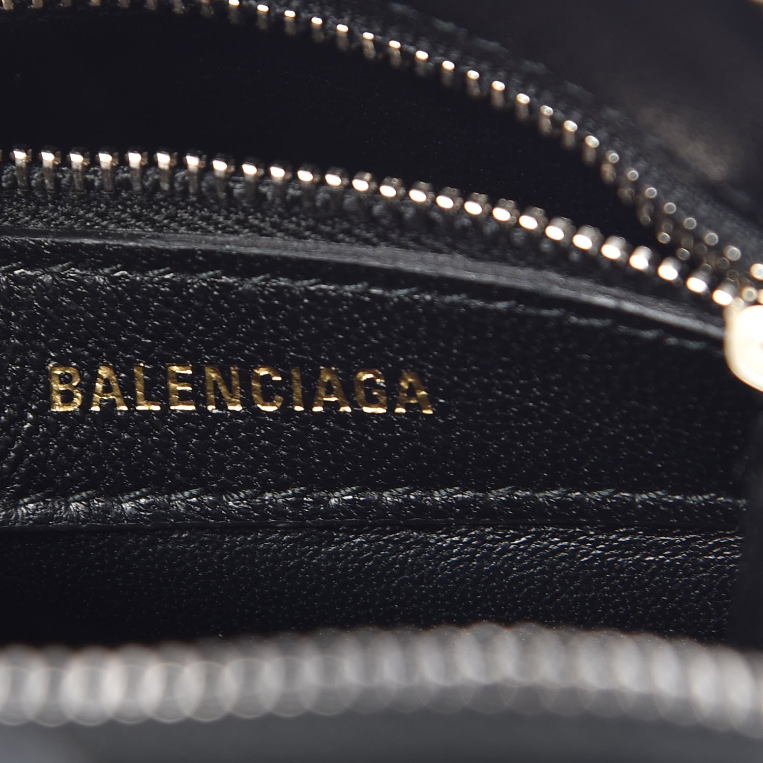 Balenciaga Signature Grained Calfskin Logo XXS Ville Top Handle Bag Black Rose Shocking 6 of 10