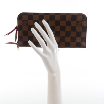 Louis Vuitton Damier Ebene Insolite Wallet Red 2 of 7