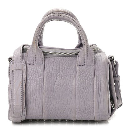 Alexander Wang Pebbled Lambskin Mini Rockie Lavender Rodhium Hardware 1 of 21