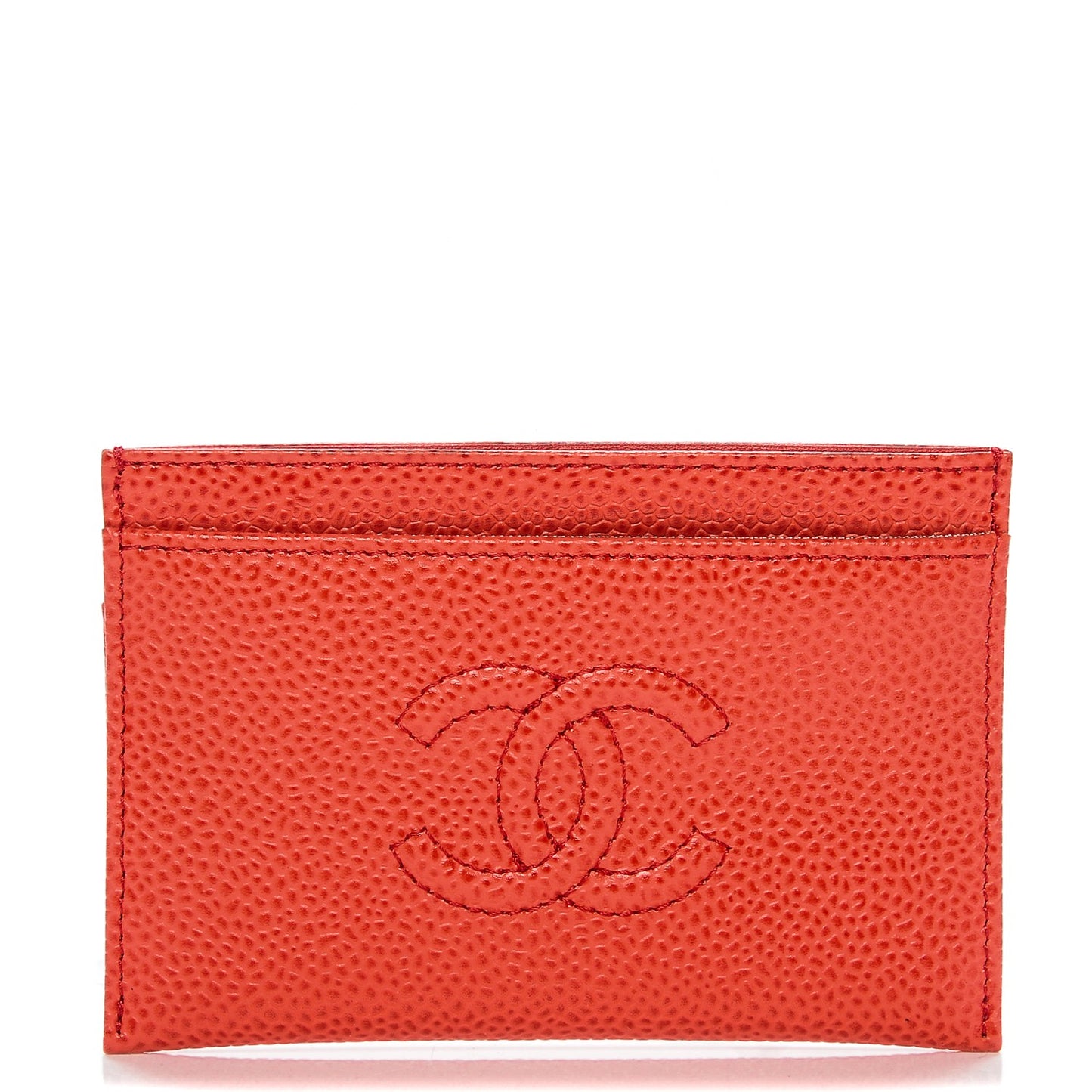 Caviar Timeless CC Card Holder Light Red