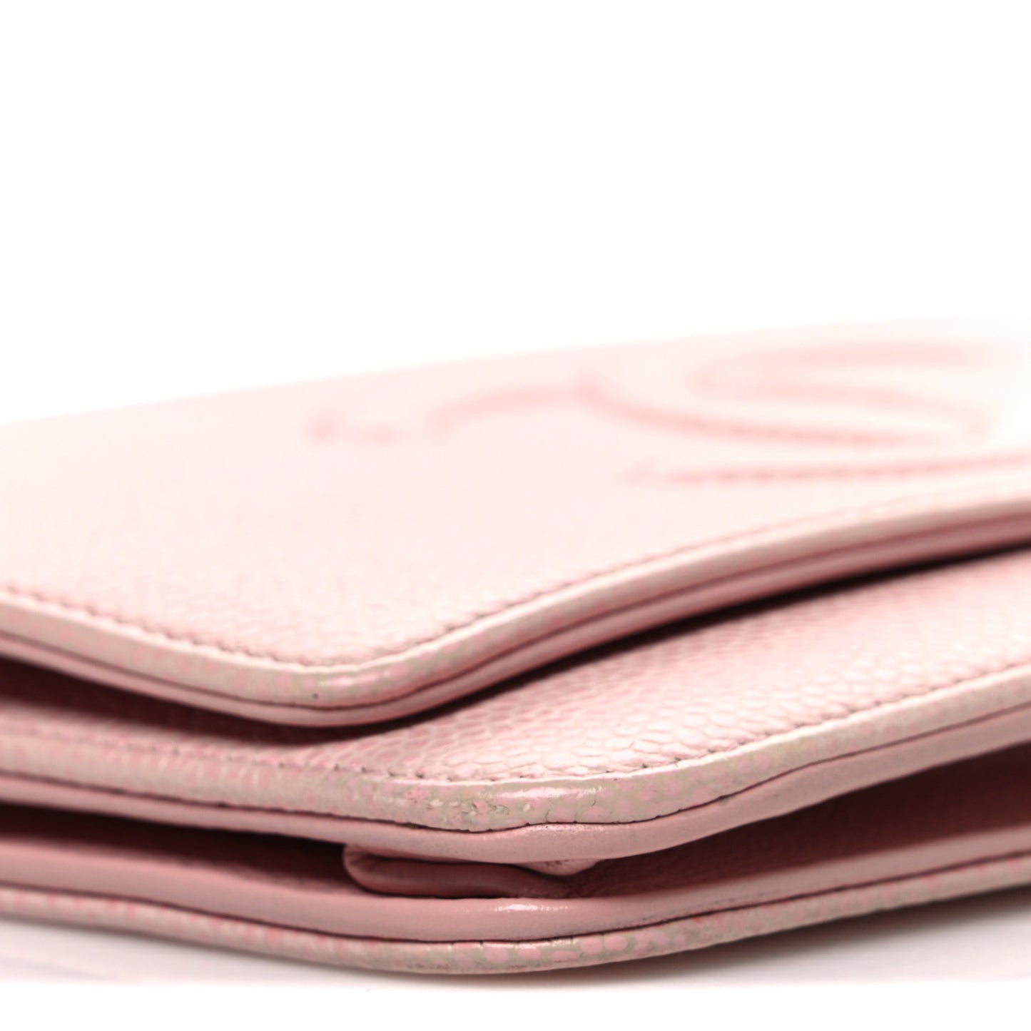 Caviar Timeless CC Wallet on Chain WOC Pink
