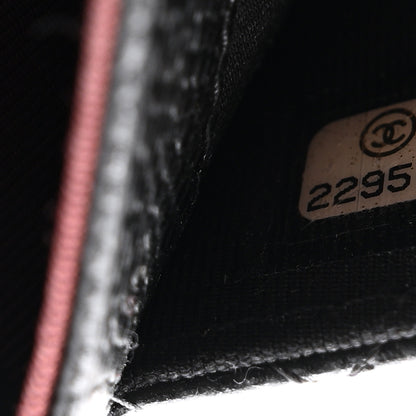 Chanel Caviar Quilted Flap Card Holder Black 7 of 9
