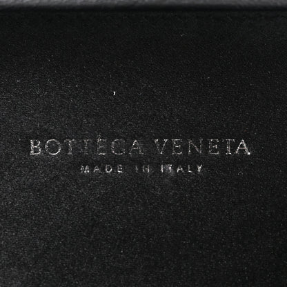 Bottega Veneta Satin Intreccio Impero Knot Clutch Black 6 of 7
