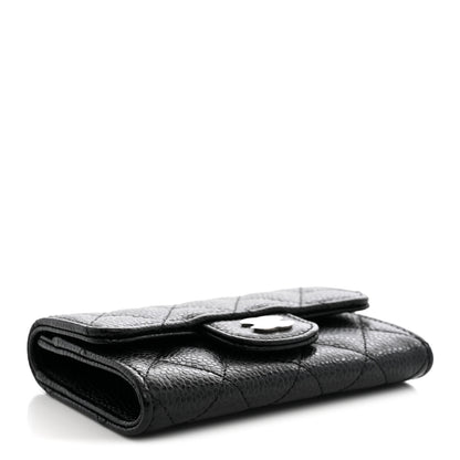 Chanel Caviar Quilted Flap Card Holder Black 4 of 8