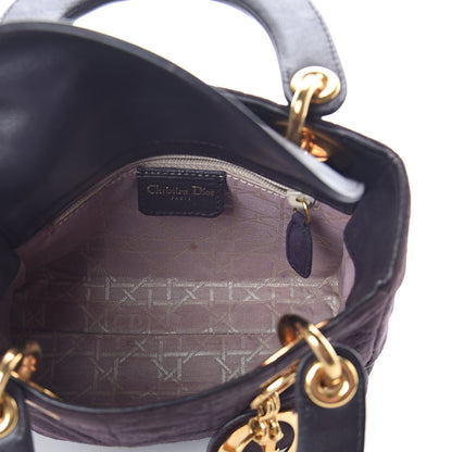 Christian Dior Suede Cannage Mini Lady Dior 5 of 8