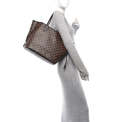 Louis Vuitton Damier Ebene Neo Neverfull MM 2 of 15