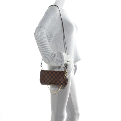Louis Vuitton Damier Ebene Favorite PM 2 of 8