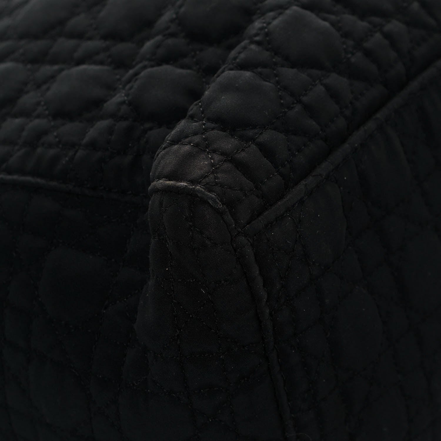 Christian Dior Nylon Cannage Medium Lady Dior Black 9 of 17