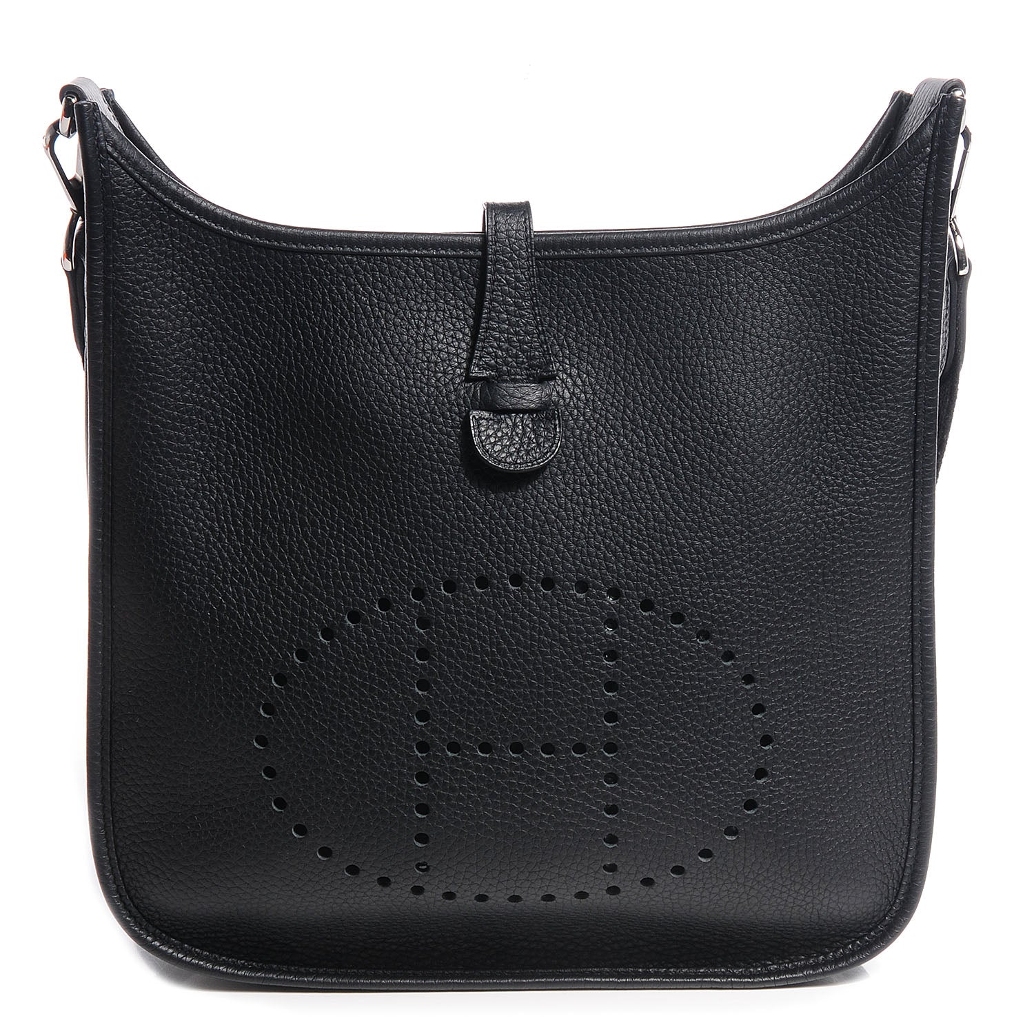 Hermes Taurillon Clemence Evelyne III PM Black 1 of 16