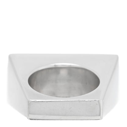 Tiffany Sterling Silver Out of Retirement Rectangle Ring 54 7 4 of 6