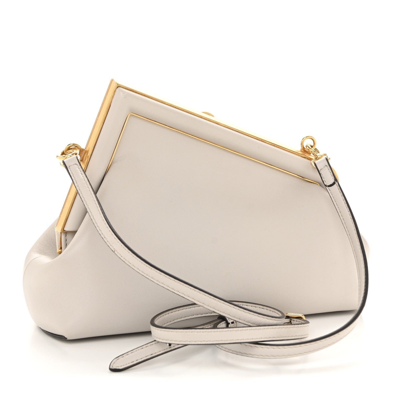 Fendi Shiny Nappa Small Fendi First Ghiaia 1804194 – FASHIONPHILE