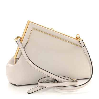 Fendi Shiny Nappa Small Fendi First Ghiaia 3 of 11