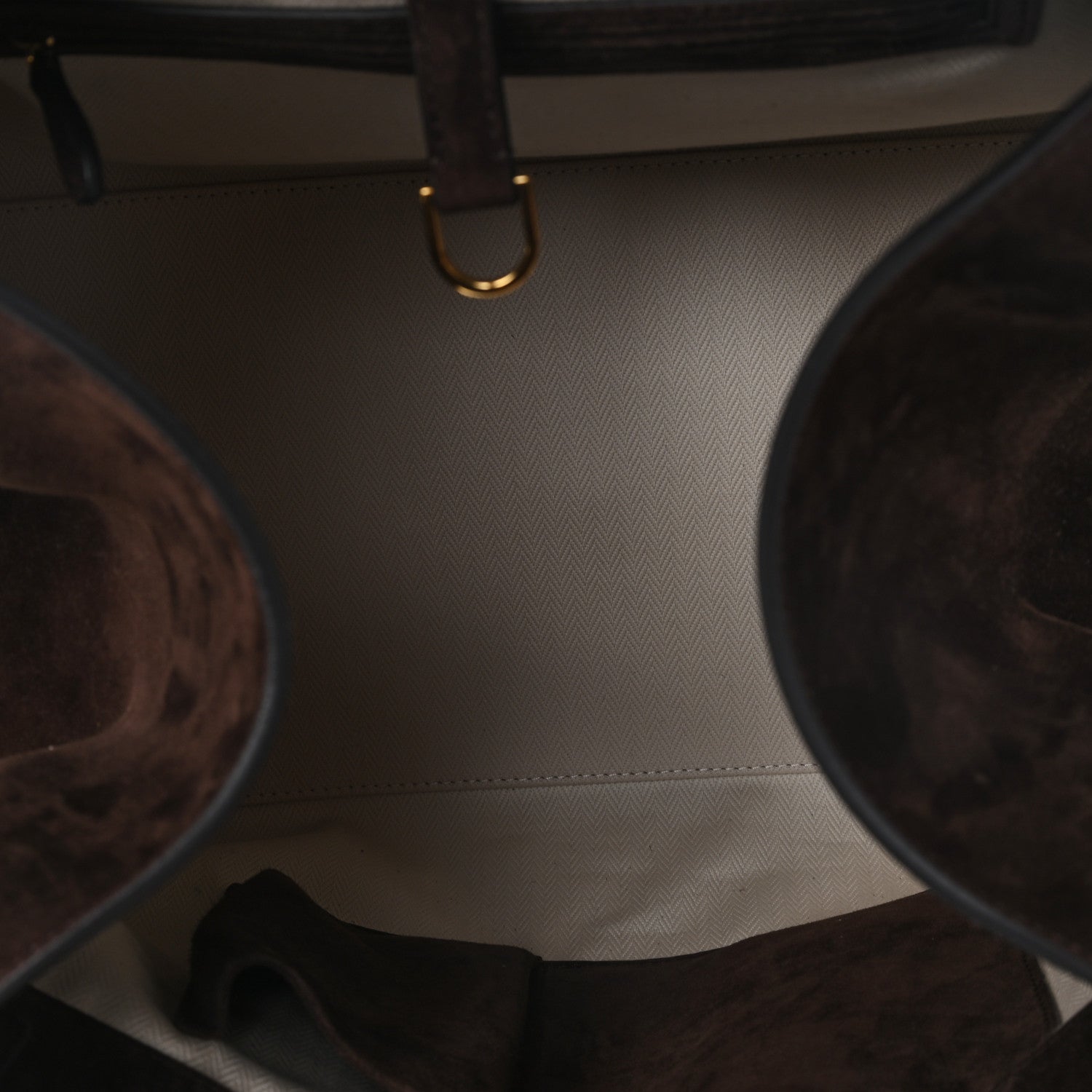 The Row Suede Soft Margaux 17 Mocha 5 of 9