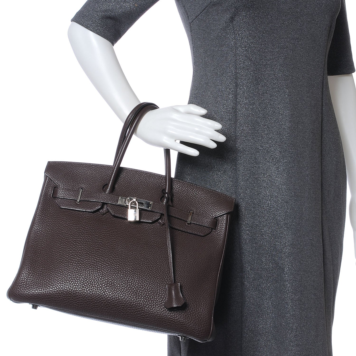 Hermes Taurillon Clemence Birkin 35 Ebene 2 of 9
