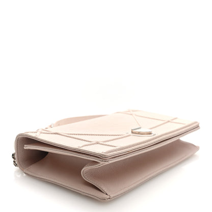 Christian Dior Grained Calfskin Medium Diorama Flap Bag Nude 4 of 9