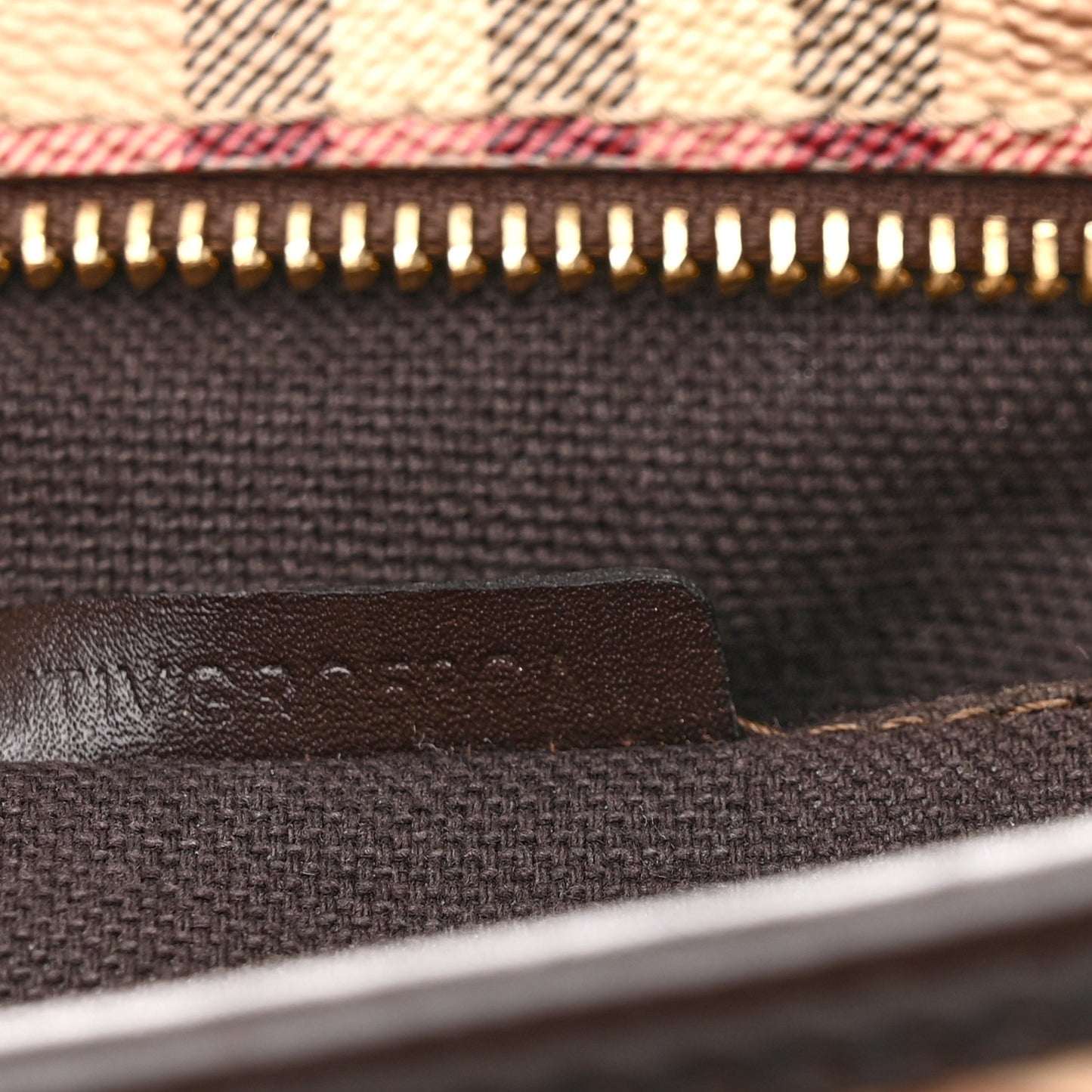 Haymarket Check Medium Regent Tote Chocolate
