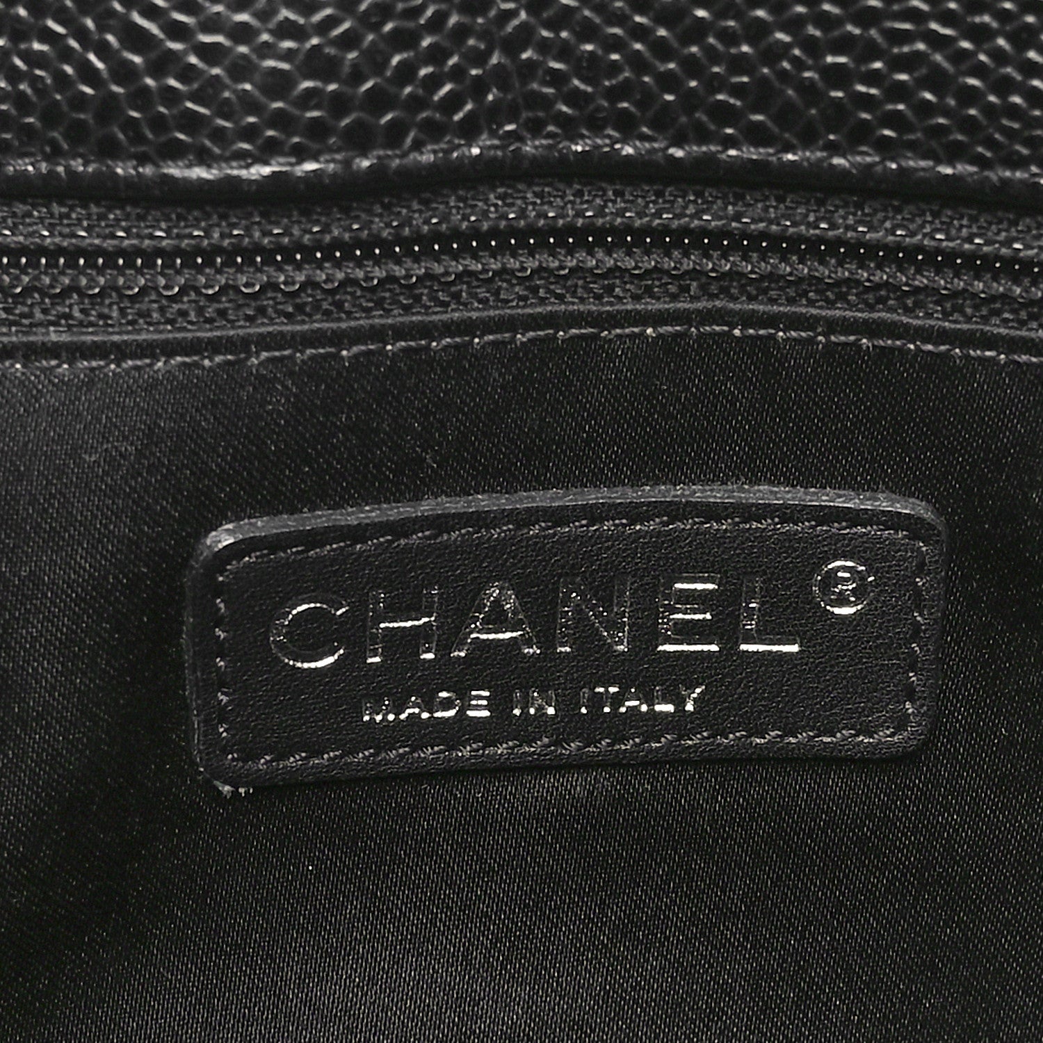 Chanel Caviar Quilted Grand Shopping Tote GST Black 6 of 10