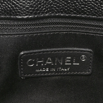 Chanel Caviar Quilted Grand Shopping Tote GST Black 6 of 10