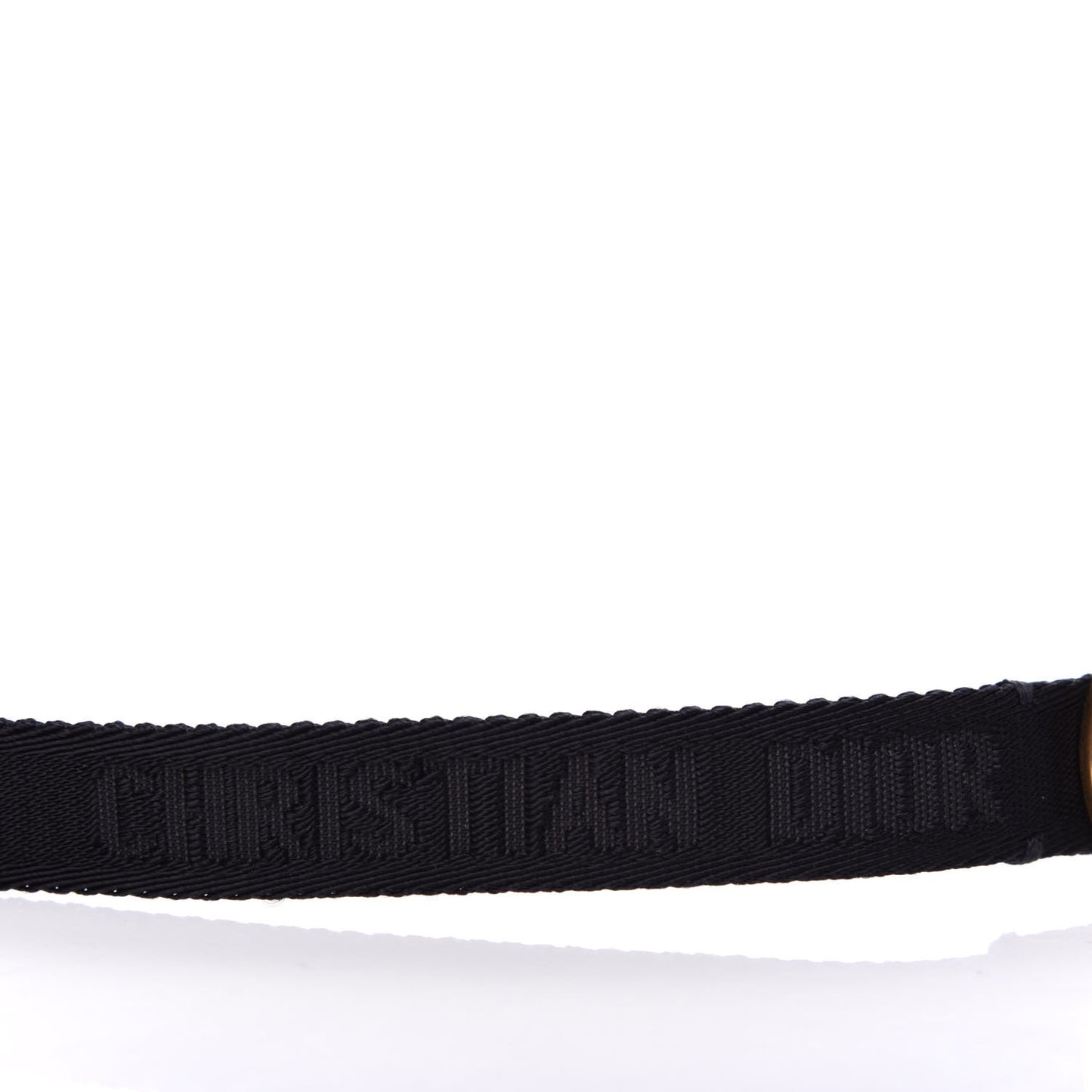 Nylon 20mm Saddle Belt Black