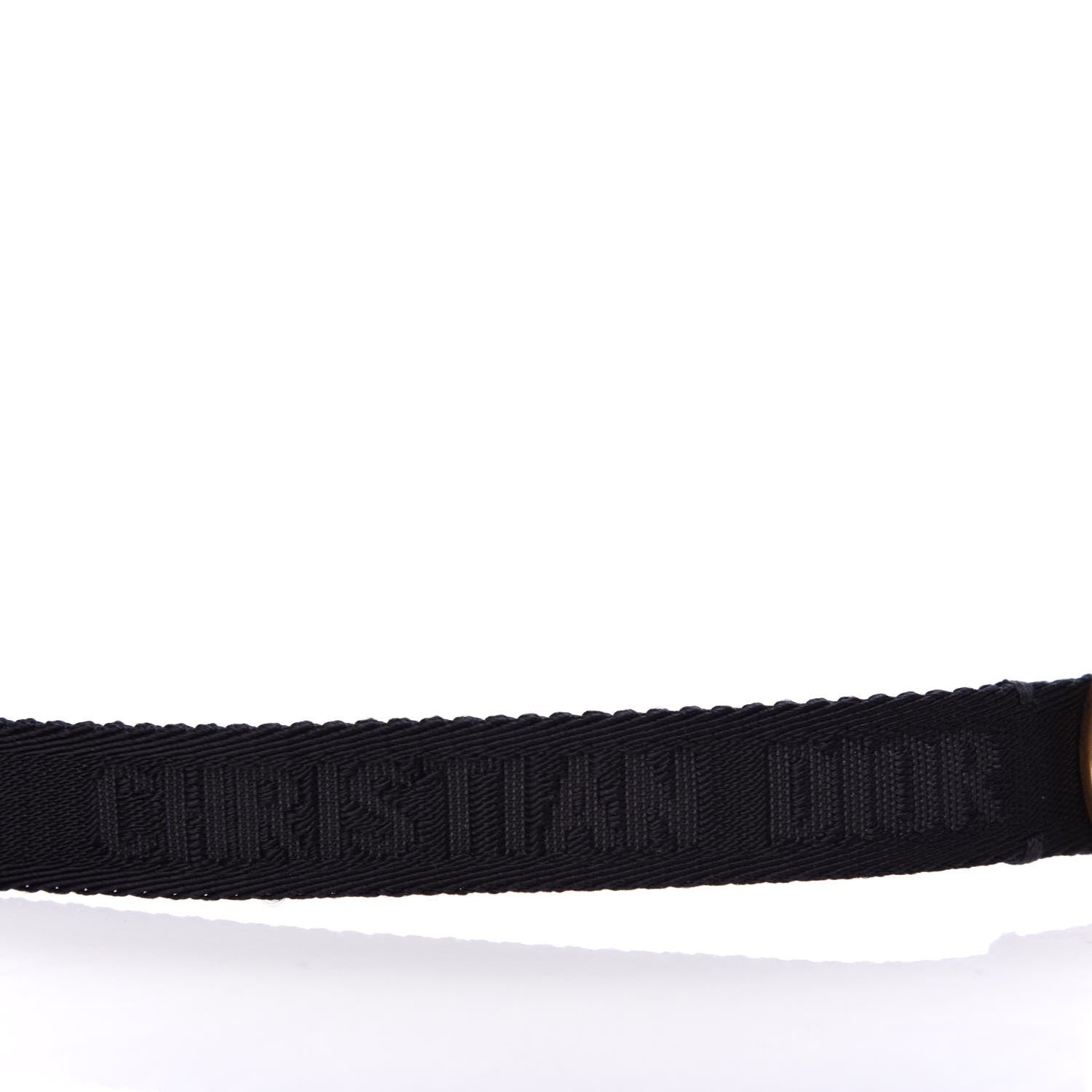 Christian Dior Nylon 20mm Saddle Belt Black 3 of 3