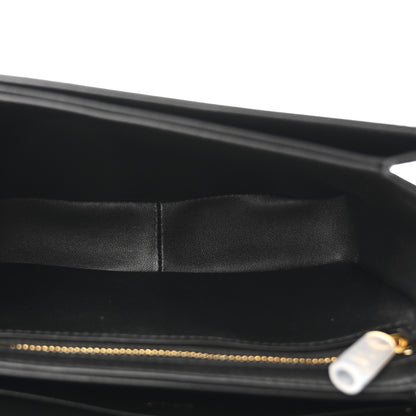 Celine Shiny Calfskin Teen Triomphe Black 5 of 10