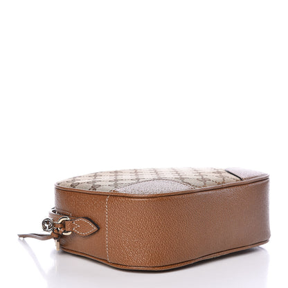 Gucci Monogram Mini Bree Messenger Bag Beige Tabacco 4 of 9
