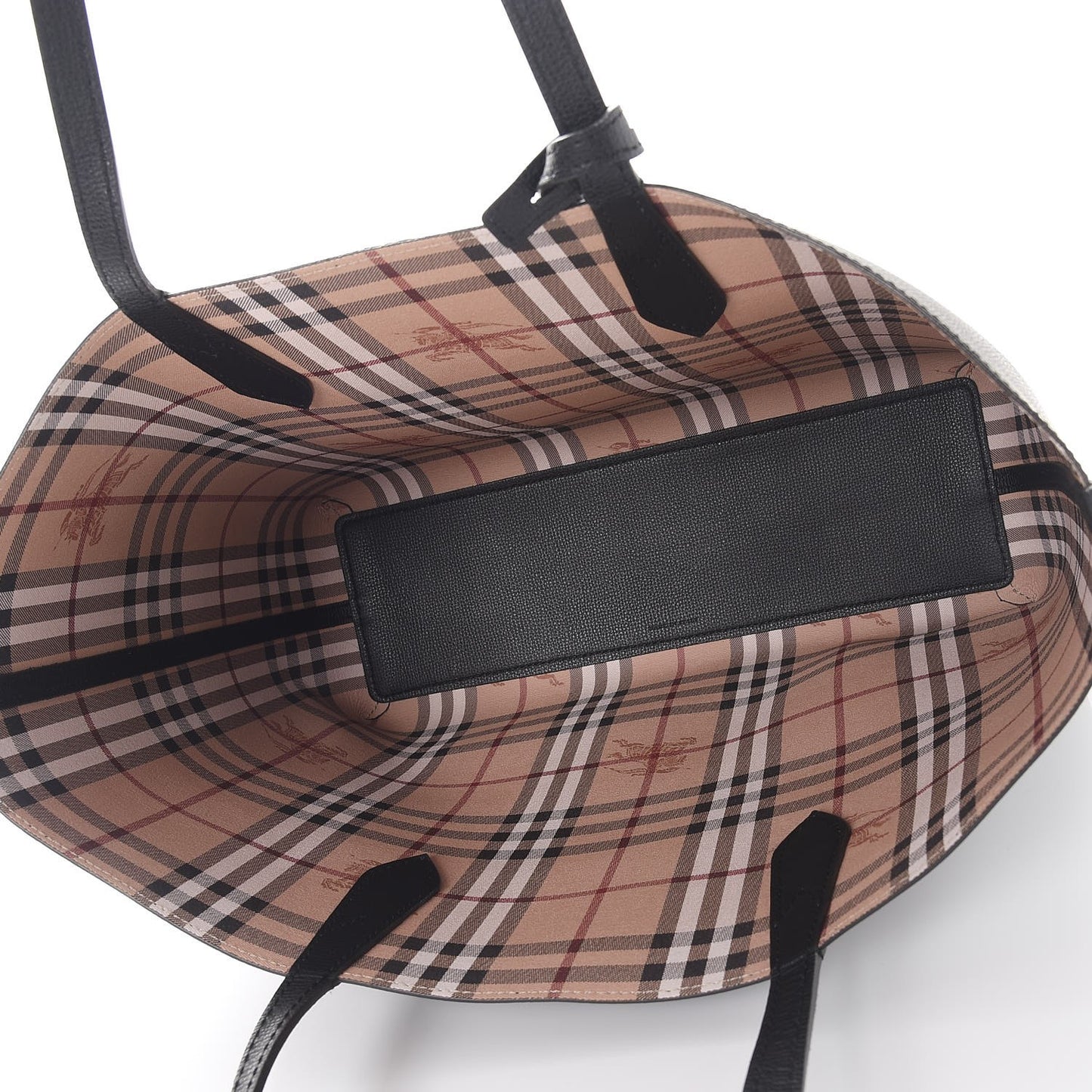 Haymarket Check Medium Reversible Tote Black