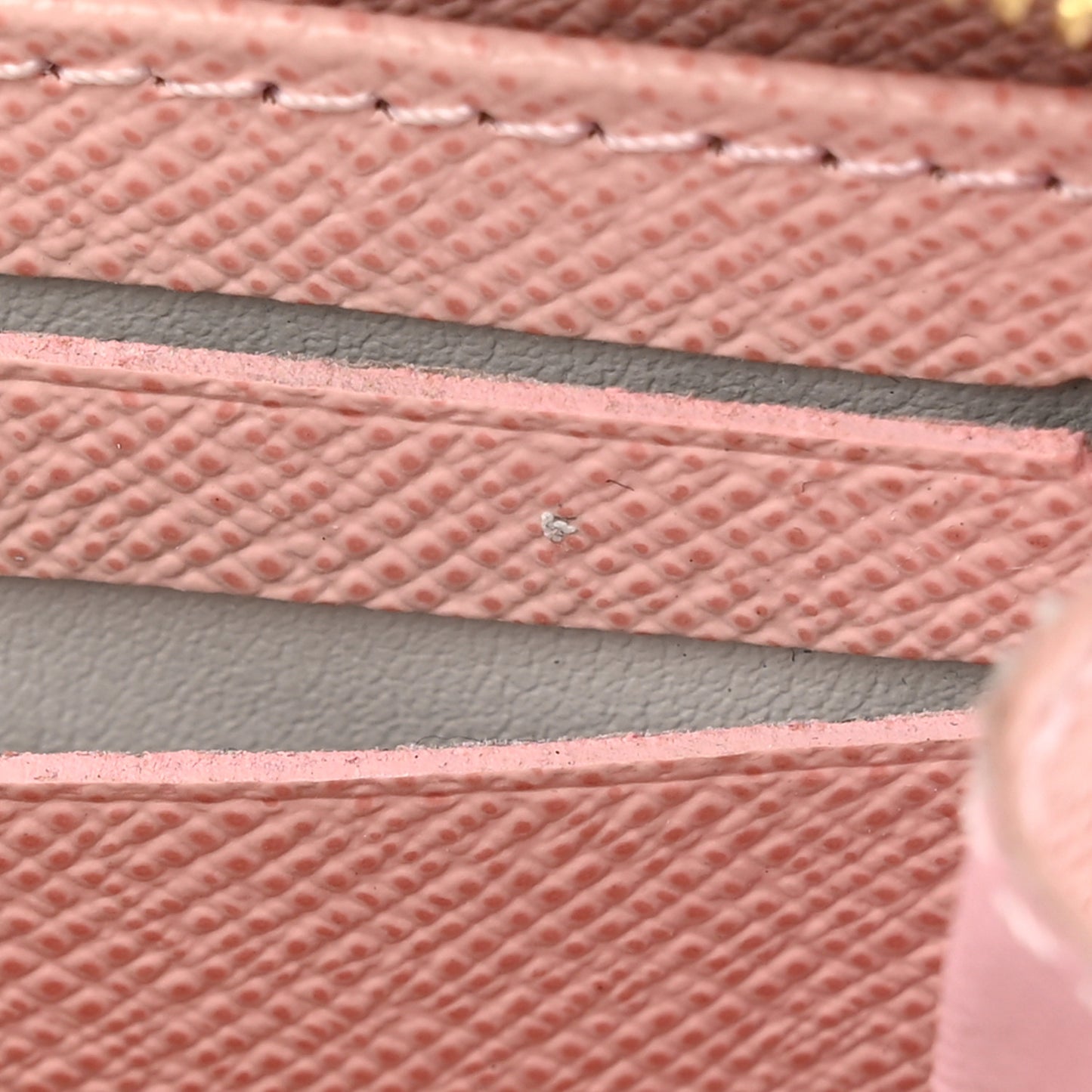 Damier Azur Zippy Coin Purse Rose Ballerine