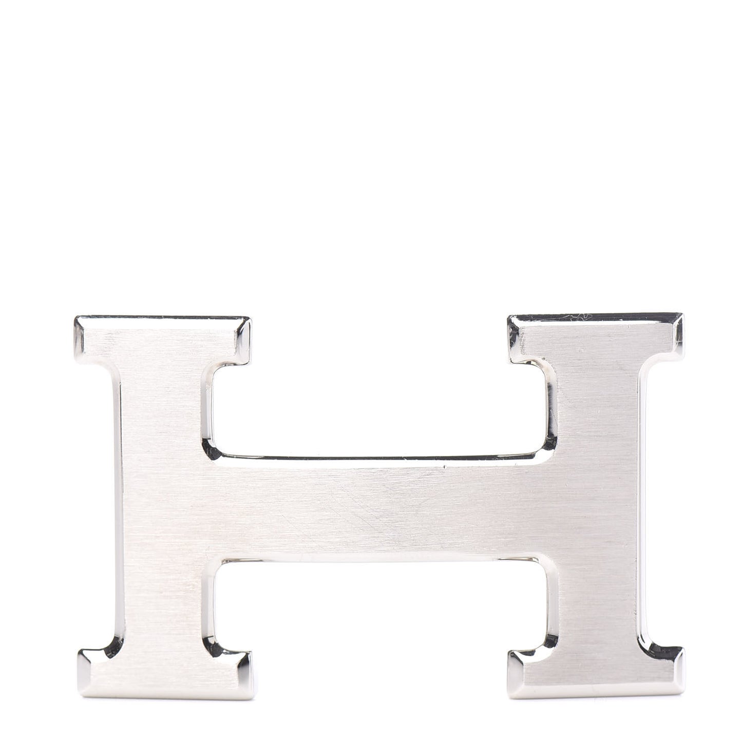 Brushed Palladium 32mm H Belt Buckle