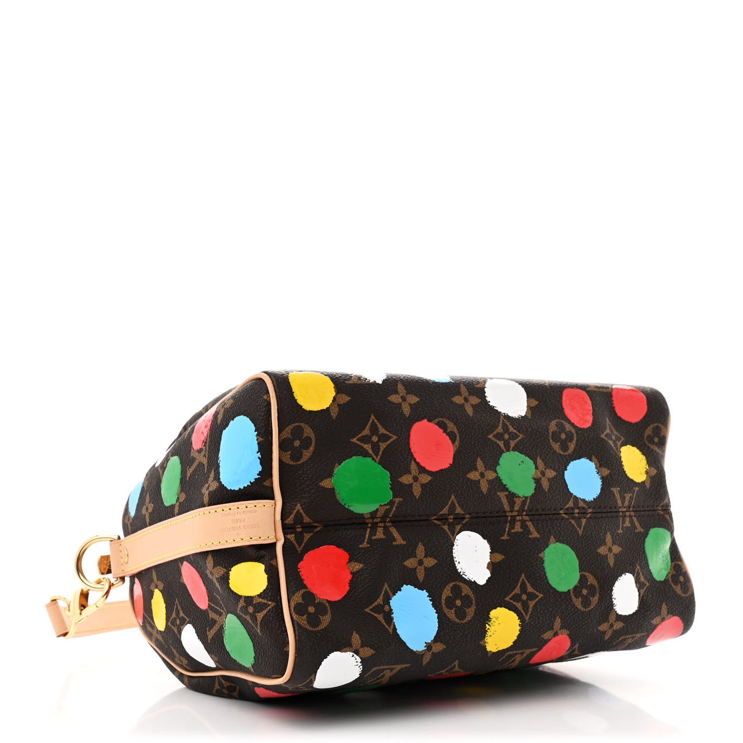 LV X YK Monogram Speedy Bandouliere 25 Multicolor