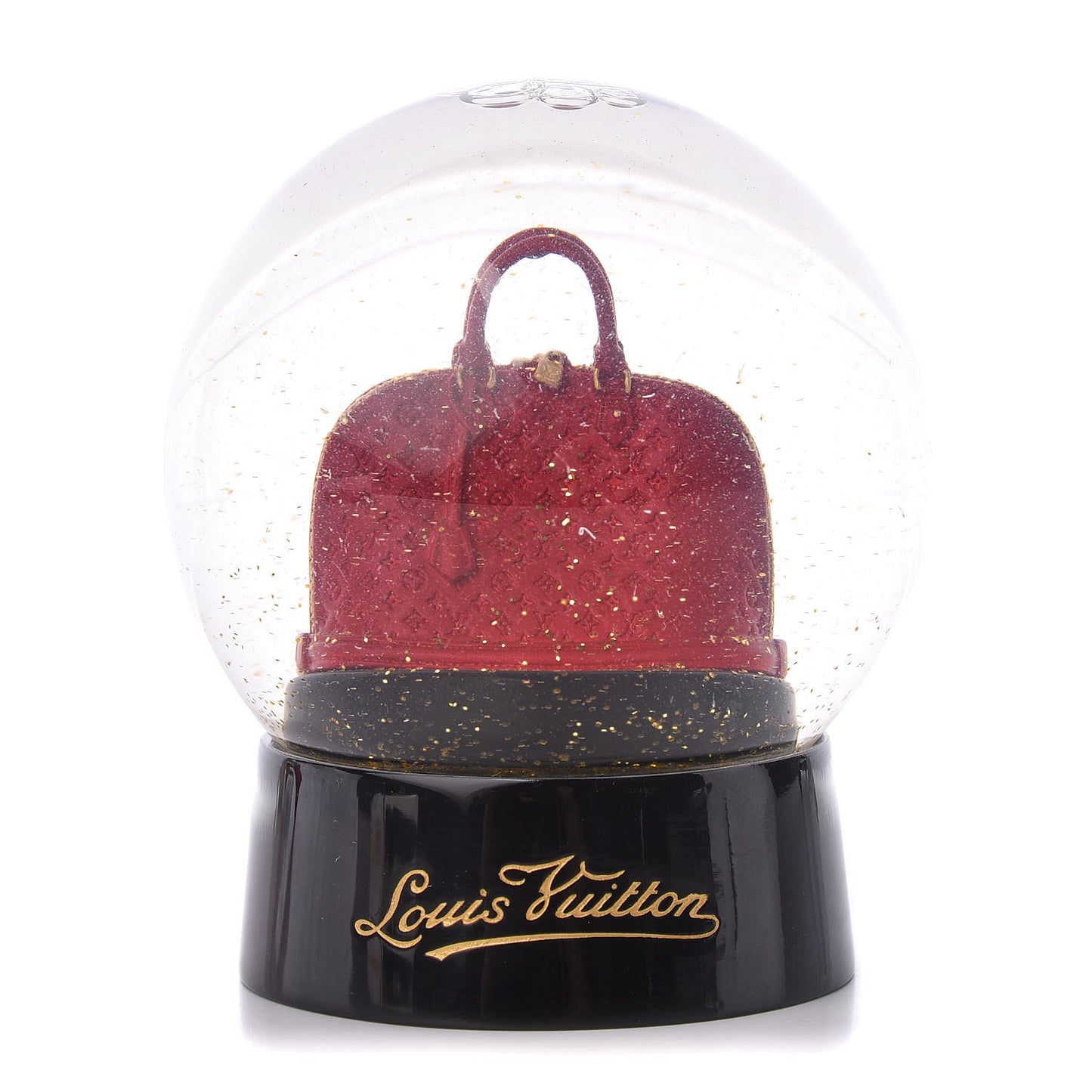 Alma Snow Globe Boule A Neige Rouge