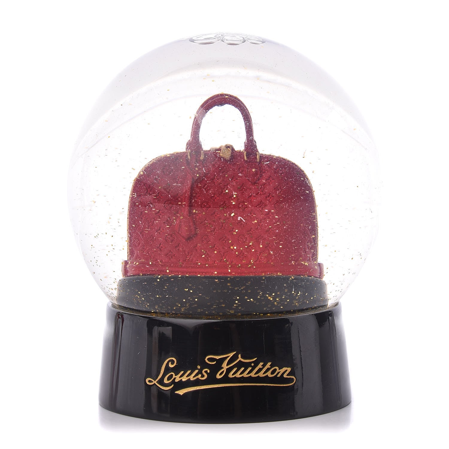 Louis Vuitton Alma Snow Globe Boule A Neige Rouge 1 of 4