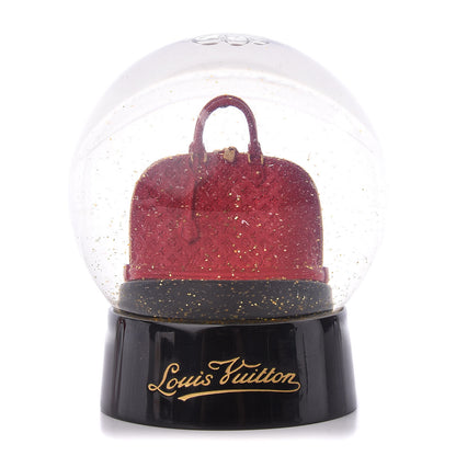 Louis Vuitton Alma Snow Globe Boule A Neige Rouge 1 of 4