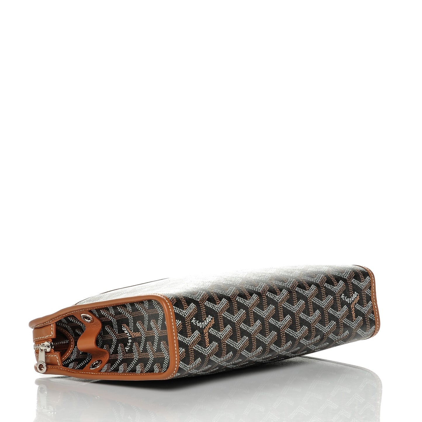 Goyardine Jouvence MM Toiletry Pouch Black Gold