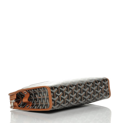 Goyard Goyardine Jouvence MM Toiletry Pouch Black Gold 4 of 6