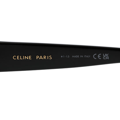 Celine Acetate Triomphe 01 Square Sunglasses CL 40226U Black 6 of 7
