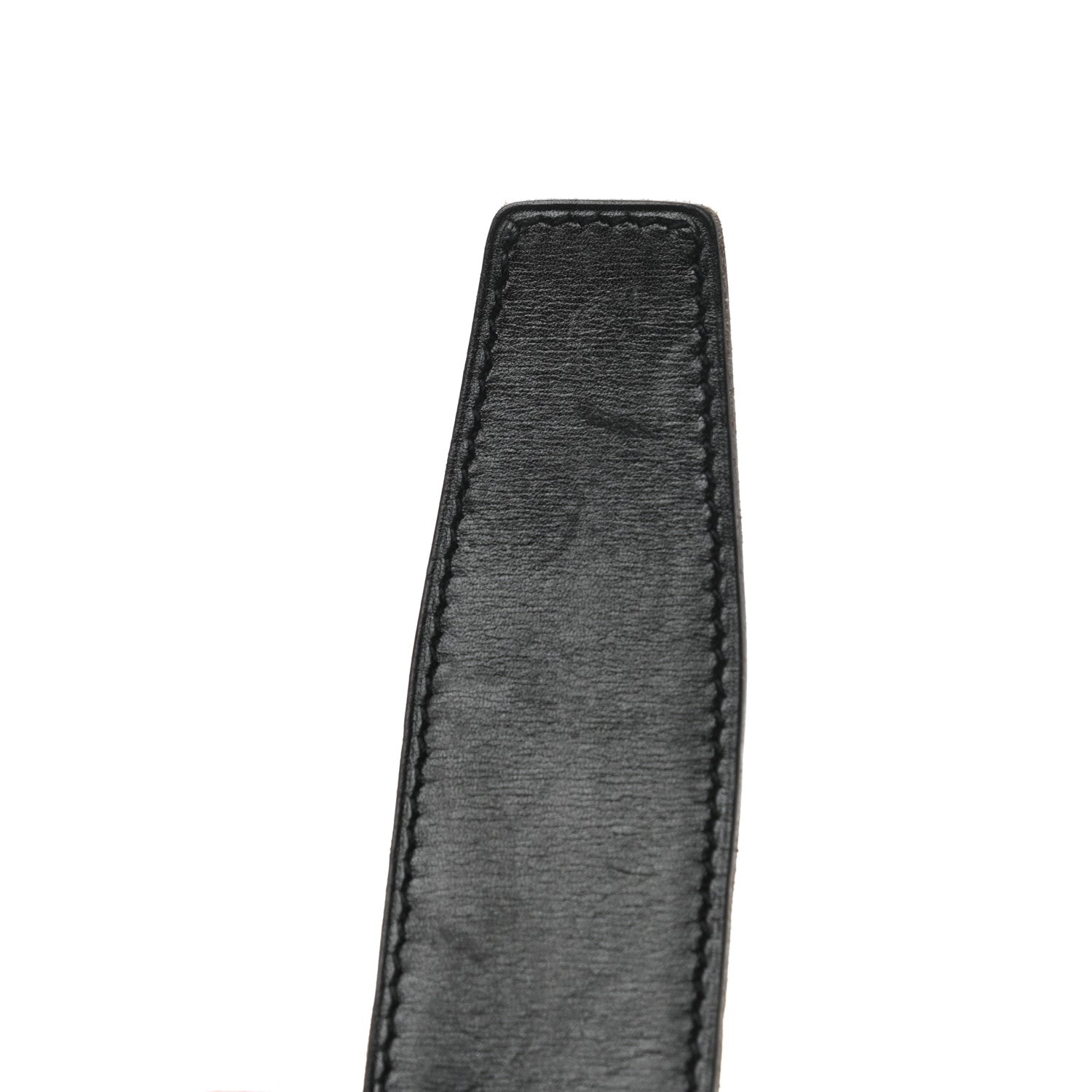 Hermes Box Togo 32mm Idem Belt 80 Black Gold 7 of 9