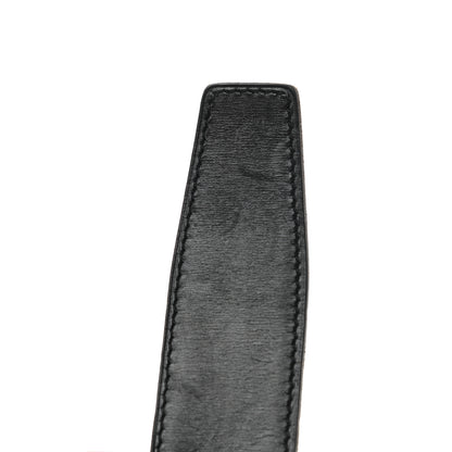 Hermes Box Togo 32mm Idem Belt 80 Black Gold 7 of 9