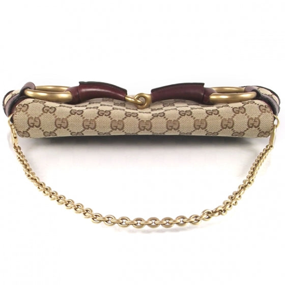 Gucci Monogram GG Studded Large Horsebit Clutch 4 of 10