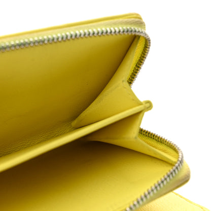 Louis Vuitton Lambskin Embossed Monogram Lou Coussin Wallet Yellow 7 of 10