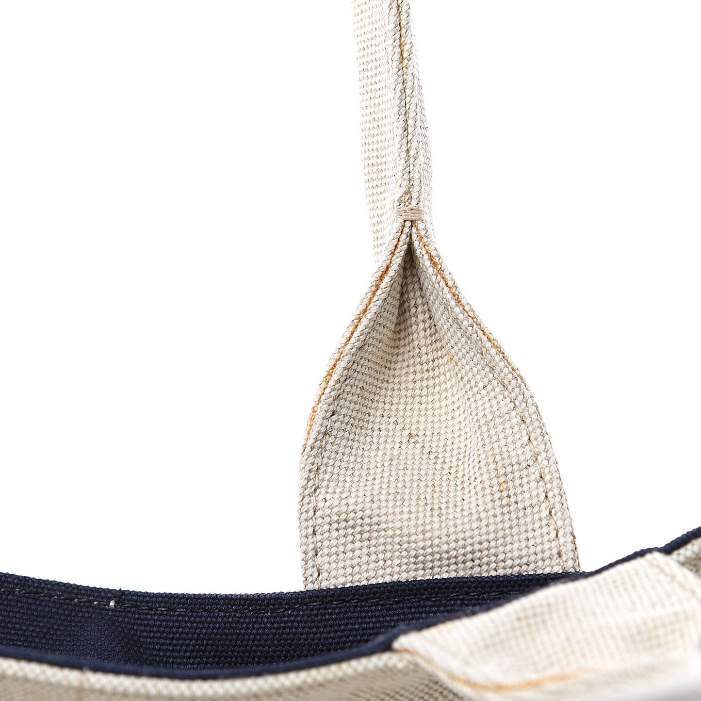 Canvas Mistolino Canapa Tote Naturale Blue