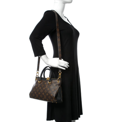 Louis Vuitton Monogram Pallas Full BB Black 2 of 10