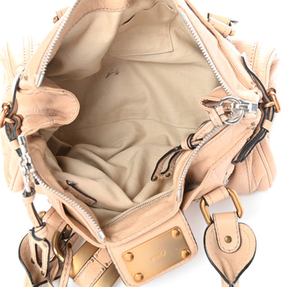 Chloe Calfskin Medium Paddington Satchel Beige 5 of 9
