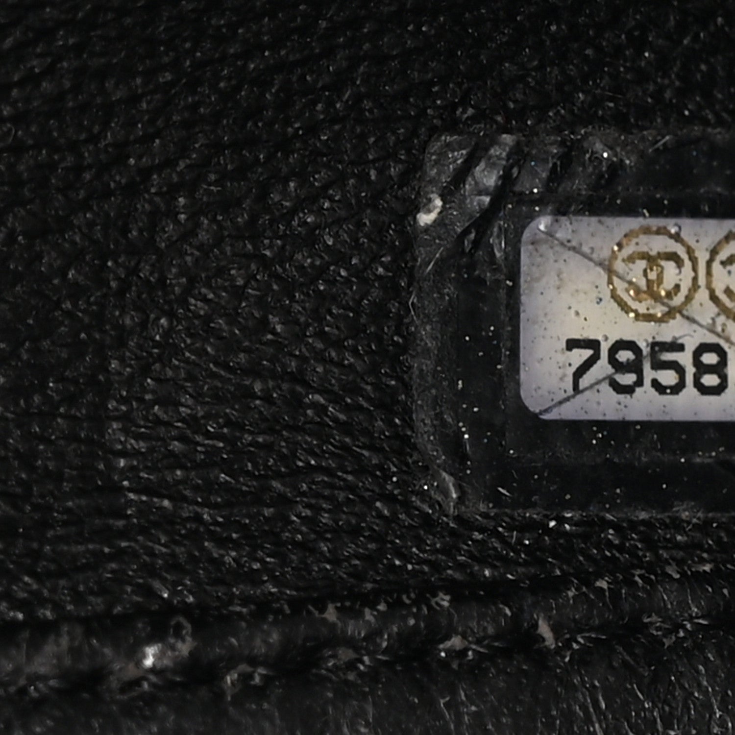 Chanel Caviar Quilted Jumbo Kelly Flap Black 7 of 12