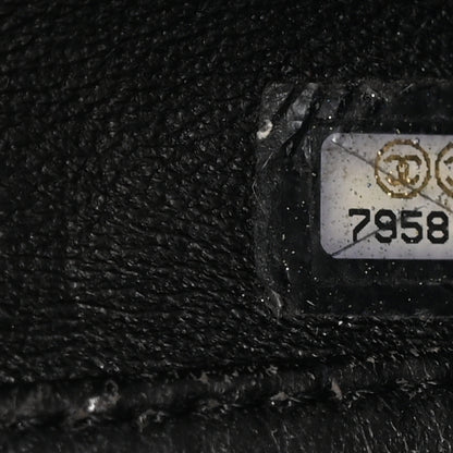 Chanel Caviar Quilted Jumbo Kelly Flap Black 7 of 12
