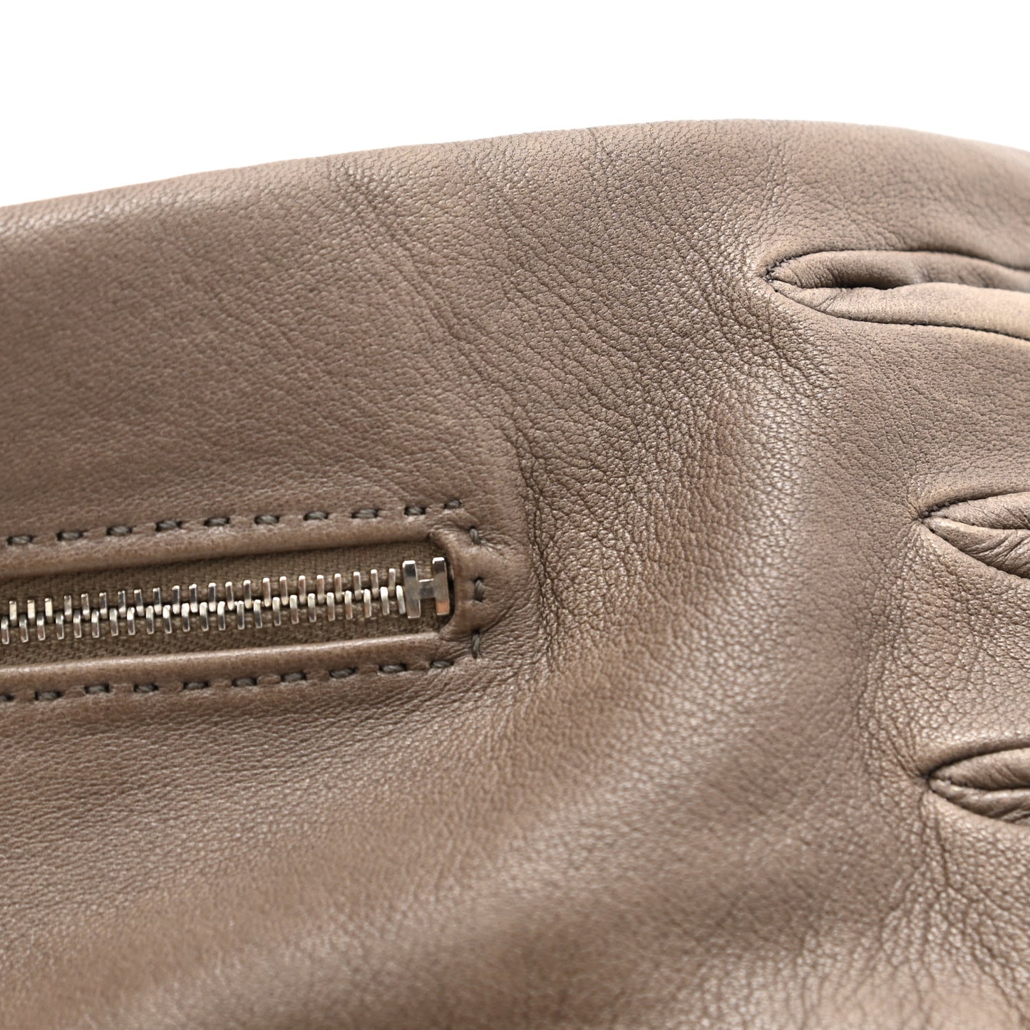 Lambskin Cashmere Gloves 8 Gris