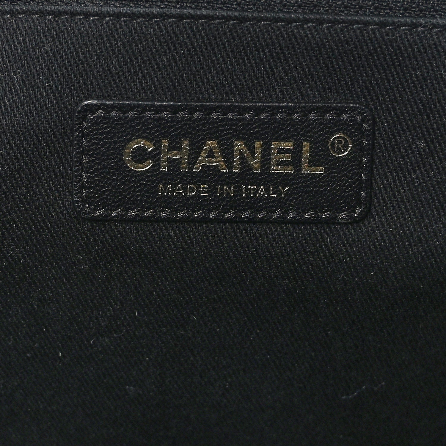 Chanel Sheepskin Caviar Quilted Large Shopping Tote Black 6 of 9