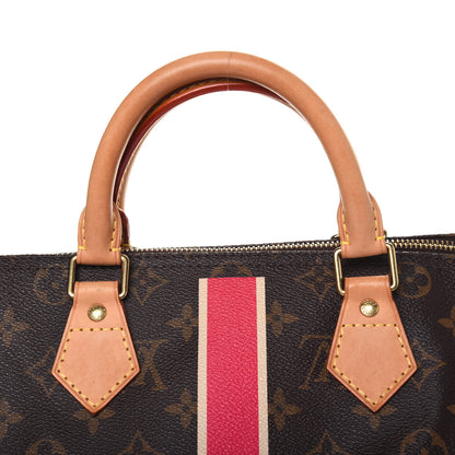 Louis Vuitton Monogram My LV Heritage Speedy 30 Fuchsia Ivory 17 of 21