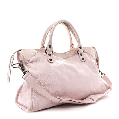Balenciaga Agneau Classic Hardware City Rose Poudre Rose Petunia 4 of 16